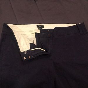 JCrew Stretch CityFit navy blue pants